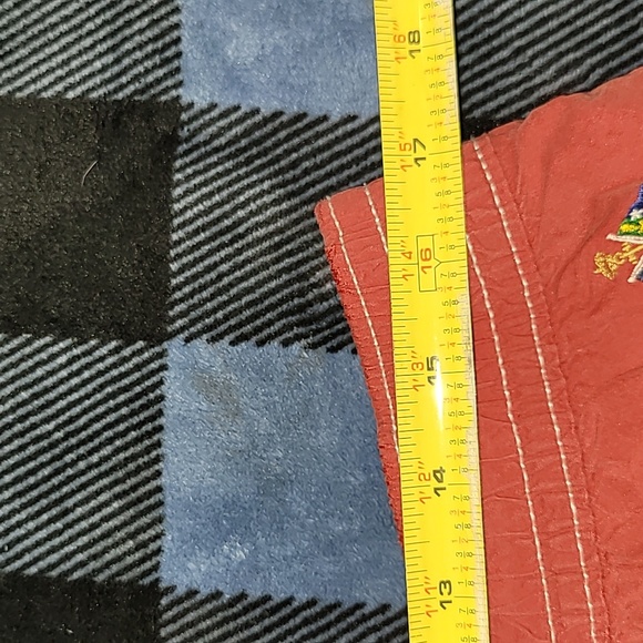 Vintage. Polo by Ralph Lauren. Swim Trunks. Patterned. Size Large. - Picture 7 of 15